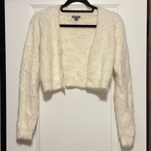 Fuzzy Button-Up shrug